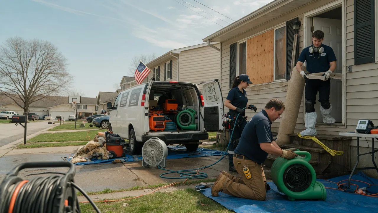Water Damage Restoration in Decatur, MI near me